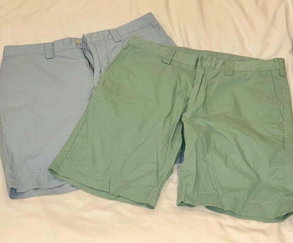 Polo by Ralph Lauren Light Blue and Mint Green Cargo Shorts